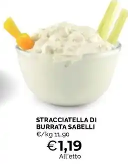 Mercatò Stracciatella di Burrata Sabelli offerta