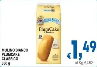 DEM Mulino Bianco Plumcake Classico offerta