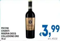 DEM Piccini Chianti Riserva DOCG Collezione Oro offerta