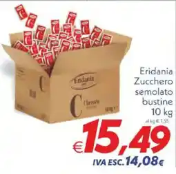 Iper Super Conveniente Eridania Zucchero semolato bustine offerta