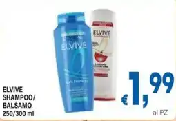 DEM Elvive shampoo/balsamo offerta