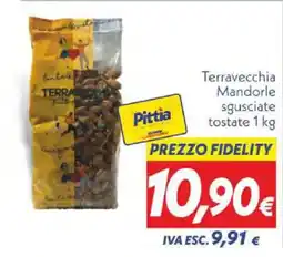 Iper Super Conveniente Terravecchia Mandorle sgusciate tostate offerta