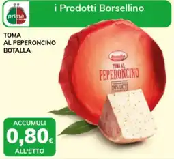 Basko Toma al peperoncino Botalla offerta