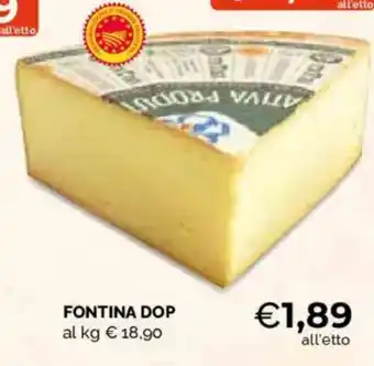Mercatò Extra Fontina DOP offerta