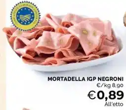 Mercatò Mortadella IGP Negroni offerta