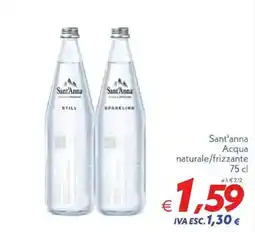 Iper Super Conveniente Sant'anna Acqua naturale/frizzante offerta