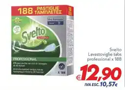 Iper Super Conveniente Svelto Lavastoviglie tabs professional offerta