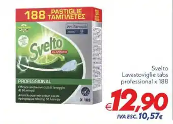 Iper Super Conveniente Svelto Lavastoviglie tabs professional offerta