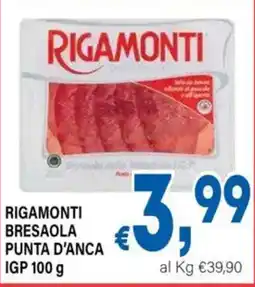 DEM Rigamonti bresaola punta d'anca IGP offerta