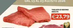 Mercatò Extra Tagliata di bovino adulto offerta