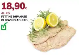 Basko Fettine impanate di bovino adulto offerta