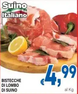 DEM Bistecche di lombo di suino offerta