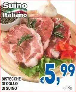 DEM Bistecche di collo di suino offerta