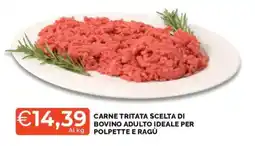 Mercatò Carne tritata scelta di bovino adulto offerta