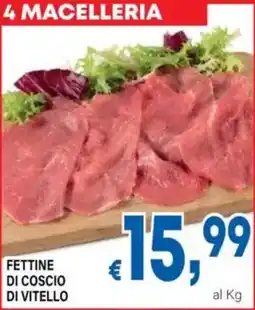 DEM Fettine di coscio di vitello offerta