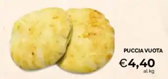 Mercatò Extra Puccia vuota offerta