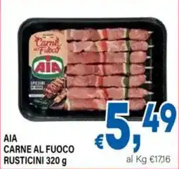 DEM AIA carne al fuoco rusticini offerta