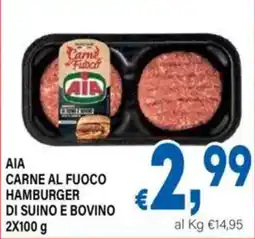 DEM AIA carne al fuoco hamburger offerta