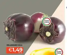 Mercatò Melanzane viola offerta