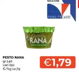 Mercatò Pesto Rana offerta