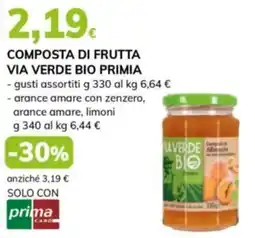 Basko Composta di frutta Via Verde Bio Primia offerta