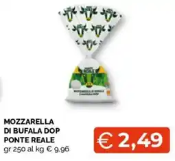 Mercatò Extra Mozzarella di bufala dop ponte reale offerta