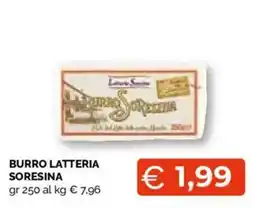 Mercatò Extra Burro Latteria Soresina offerta