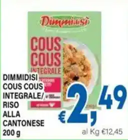 DEM Dimmidisi cous cous integrale offerta