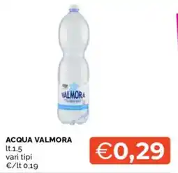 Mercatò Acqua Valmora offerta