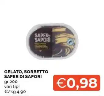 Gelato, sorbetto Saper di sapori