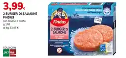 Basko Burger di salmone Findus offerta