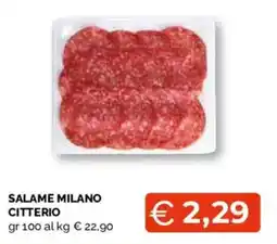 Mercatò Extra Salame milano Citterio offerta