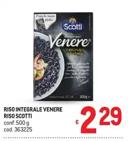 Metro Riso integrale Venere Riso Scotti offerta