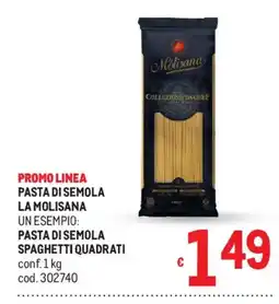 Metro Pasta di semola La Molisana offerta