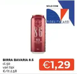 Mercatò Birra Bavaria 8.6 Red offerta