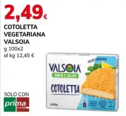 Basko Cotoletta vegetariana Valsoia offerta