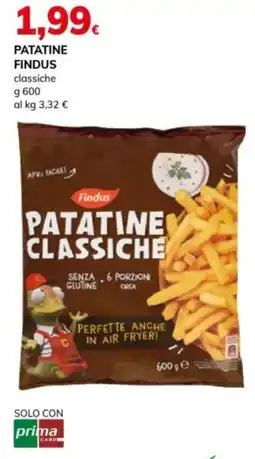 Basko Patatine Findus classiche offerta