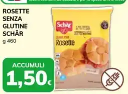 Basko Rosette senza glutine Schär offerta