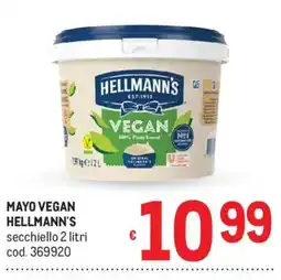 Metro Mayo vegan Hellmann's offerta
