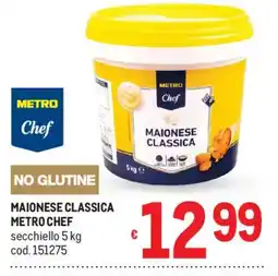 Metro Maionese classica Metro Chef offerta