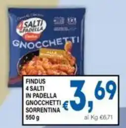 DEM Findus 4 Salti in Padella Gnocchetti Sorrentina offerta
