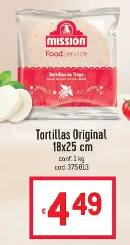 Metro Tortillas Original Mission FoodService offerta