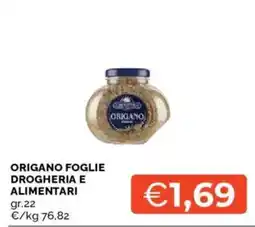 Mercatò Origano foglie offerta