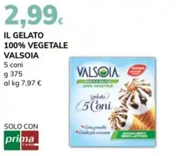 Basko Il gelato 100% vegetale Valsoia offerta