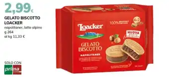 Basko Gelato biscotto Loacker napolitaner offerta