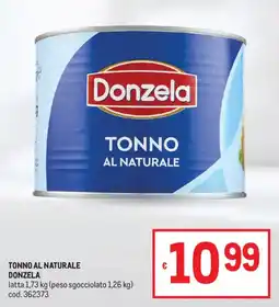 Metro Tonno al naturale Donzela offerta