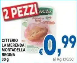 DEM Citterio la merenda mortadella regina offerta
