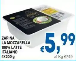 DEM Zarina la mozzarella offerta