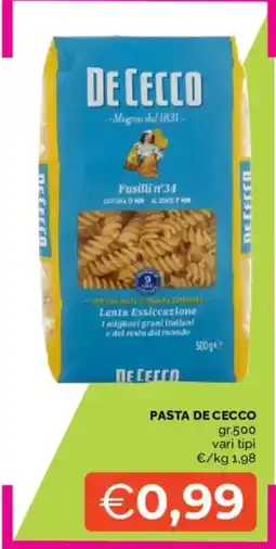 Mercatò Pasta De Cecco offerta