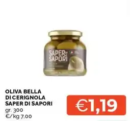 Mercatò Oliva bella di cerignola saper di sapori offerta